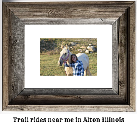 trail rides near me in Alton, Illinois